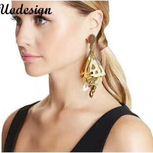 UODESIGN Women's Gold Earrings