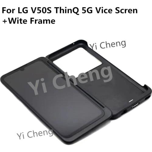 For LG G8X ThinQ vice display touch panel LCD screen digitizer assembly help screen LG V50S LM - deputy V510N LCD screen double