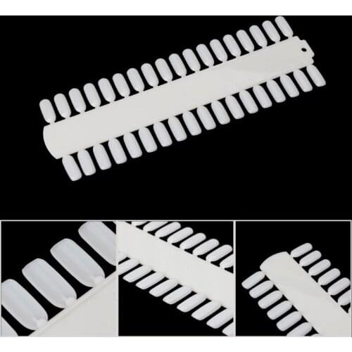 36 Tips Acrylic Nail Art Practice Color Chart Display False Palette DIY Polish