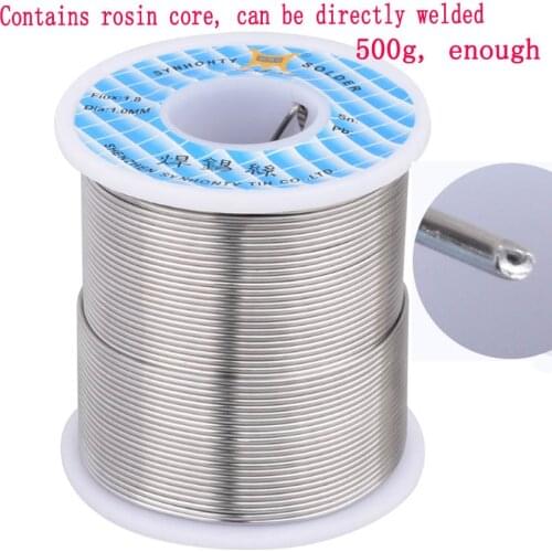 500g /roll Soldering Wire manual Welding BGA Repair ToolsRosin Core Solder Tin Wire 0.6/0.8/1mm Low Melting Point Contains flux