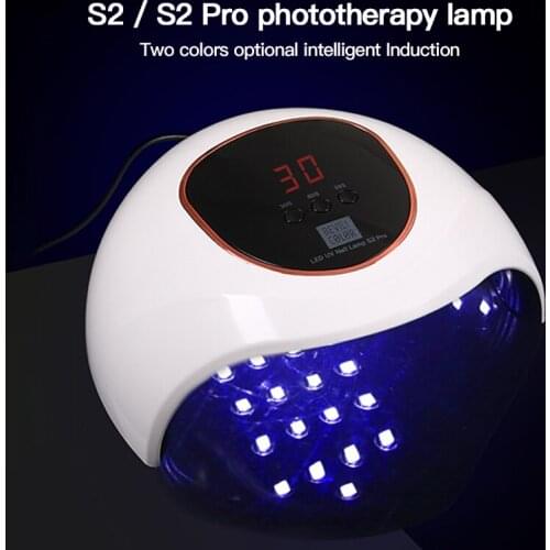New 72/36W LED Nail Lamp Nail Dryer Dual hands 30PCS LED UV Lamp For Curing UV Gel Nail Polish With Motion Sensing Manicure Lamp