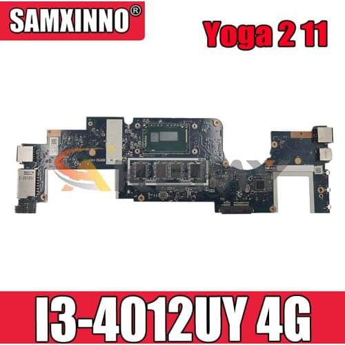 Akemy For CPU. I3 4012UY.4G.AIUU1 nm-a341 Motherboard Lenovo Yoga 2 11 Laptop PC Board 100% Test OK