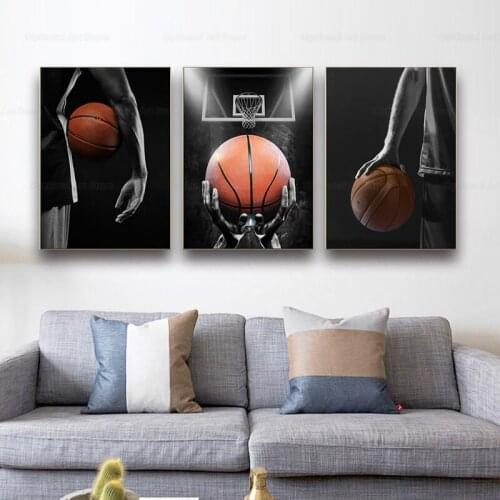 Basketball Player Transforms Basketball Dream Art Posters and Prints Canvas Paintings Wall Art Pictures for Living Room Decor