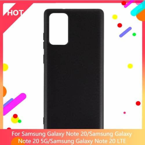 Galaxy Note 20 Case Matte Soft Silicone Back Cover For Samsung Galaxy Note 20 5G Galaxy Note 20 LTE Phone Case Slim shockproof