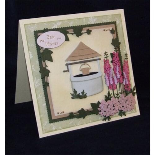 Lavender Flower Metal Cutting Dies Stencil for DIY Scrapbooking Paper Cards Making Decorative Crafts Supplies New 2018 Diecut