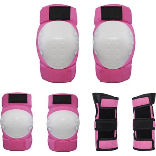 Kids/Adults 6PCS Knee Pad Elbow Wrist Pads Protective Guards Set Professional and Comfortable designed for children safety