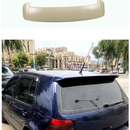 For VW Volkswage Golf 4 IV MK4 Standard and R32 2004-2008 Car Tail Wing Decoration ABS Plastic Unpainted Rear Trunk Roof Spoiler