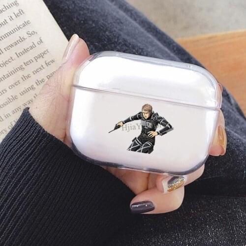 Jean kirstein season 4 Cover For AirPods Pro 3 Air Pods Case Earphone Accessories TPU Protector Airpods3 Case