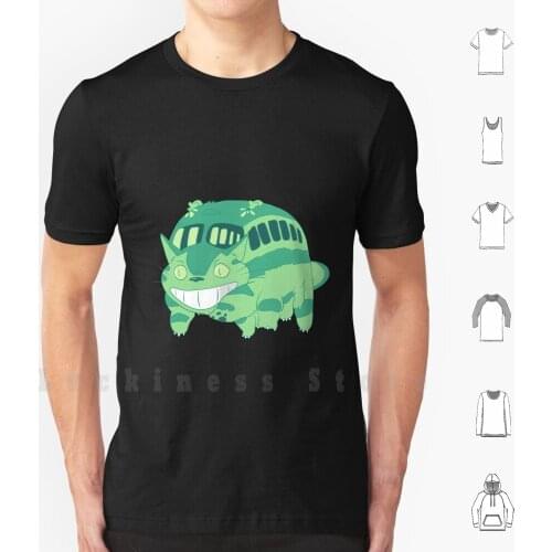 Cat Bus My Neighbor Totoro T Shirt DIY 100% Cotton 6xl Cat Bus My Neighbor Totoro Totoro Ghibli Studio Ghibli