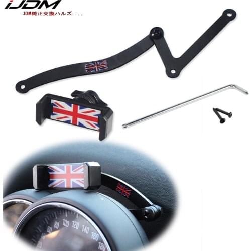 IJDM Car Mobile Phone Holder Decorations for BMW Mini Cooper F55 F56 F54 F60 R55 R56 R60 R61 Clubman Accessories Car Styling