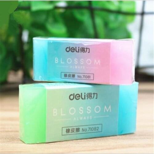 Jelly Color Rubber Eraser Student Three-dimensional Crystal Pencil Eraser School Correction Supplies Writing Drawing Tools