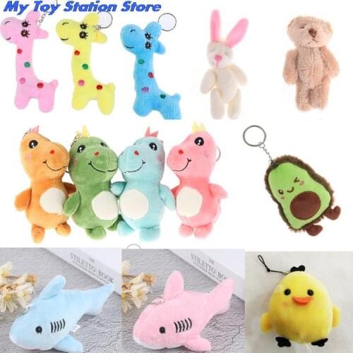Cute Plush Stuffed animal Toy Plush Toys Christmas Gift for Kids Kawaii Toy Baby Bed Toys Dinosaur Shark Plush Animal Toy