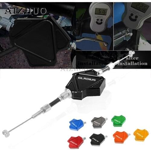 Motorcycle CNC Aluminum Stunt Clutch Lever Easy Pull Cable System For Suzuki SFV650 GLADIUS SFV 650 GLADIUS 2009-2015