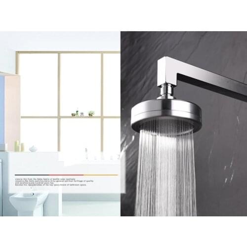 304 Stainless Steel Bathroom Shower head High Pressure Rainfall Faucet Shower head black handhold faucet accessories