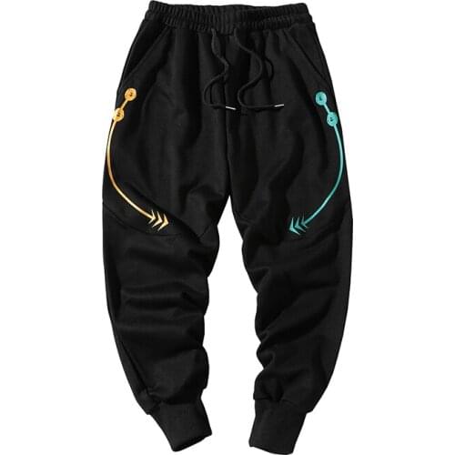 2020 new spring men pants fitness hip hop jogger streetwear sweatpants Harajuku Harem Pant LBZ192