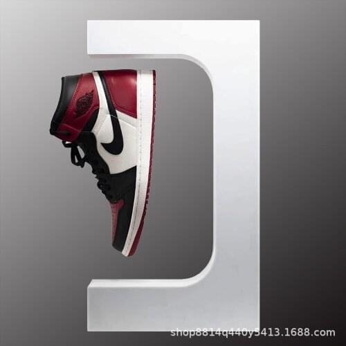 Customized E-shaped adjustable display rack magnetic suspension shoe rack sample shoes basketball shoes football shoes hanging