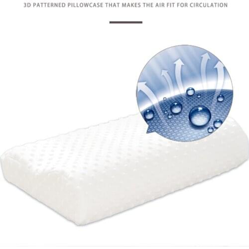 Memory Foam Pillow Ergonomic Bed Pillow Slow Rebound Pillow for Sleeping Neck Pain Relief C1