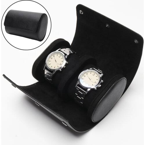 Portable Watch Box Organizer PU Watches Collector Travel Watch Storage Box Watch Organizer Holder Jewelry Boxes Best Gift