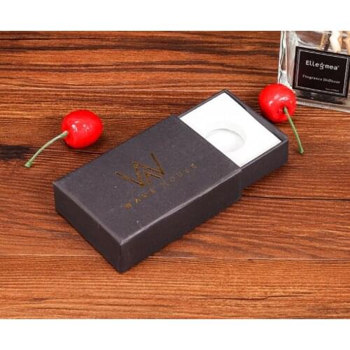 Professional Manufacturer custom logo two piece gift box china luxury jewelry bracelets black paper packaging box ---XP0790