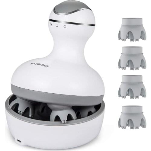 Smart Head Massager Electric Scalp Massager Relieve Pressure Promote Blood Circulation Hair Growth Electric Massager
