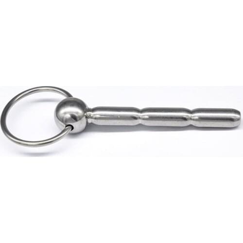 Stainless Steel Urethral Sound Metal Urethral Catheter Dilator Penis Plug Horse Eye Stimulation Sounding Sex Toys For Male A004
