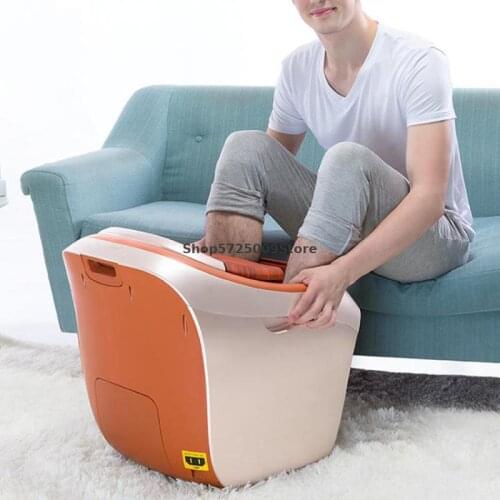 Foot bath full automatic footbath electric massage heating household Wu Xin the same foot bath artifact high-deep barrel