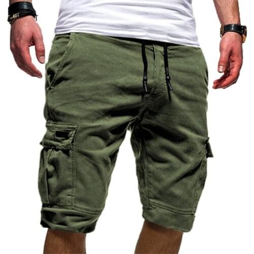 Work Casual Short Pants MenS Military Shorts Casual Mens Beach Shorts Multi-Pocket Sports Fitness Shorts