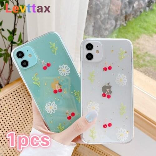 1pcs Cartoon Cute Soft Shockproof Phone Case For iPhone 12 mini XS Max 7 8 6 6S Plus SE2020 Back Cover For 11 Pro Max X XR