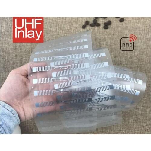 10pcs UHF dry inlay supply, intelligent induction rfid electronic label production RFID INDAY for long distance read