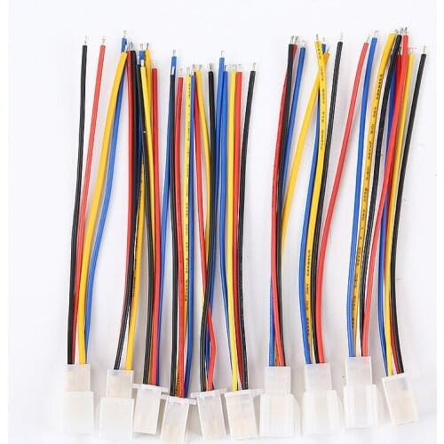 5Pcs Car Plug Terminal Connector Wire 2/3/4 Pin Male Female Plug Car Terminal 2.8mm Wire Connector Block Socket For Automotive