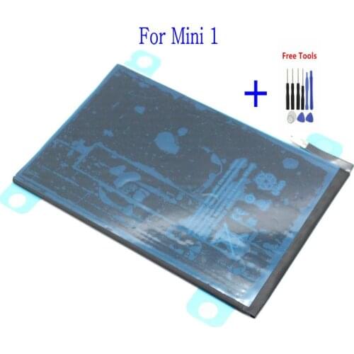 1x 4440mAh 0 zero cycle New Battery For iPad mini 1 A1432 A1454 A1455 1st Generation Batteries + Repair Tools kit