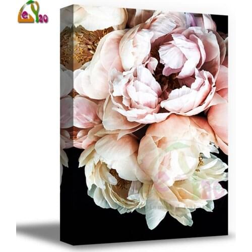 Flower Art Peonies Diamond Painting Full Square/Round Drill 5D DIY " Colorful Flowers " Embroidery Rhinestone Cross Stitch Decor