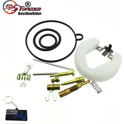 STONEDER PZ19 Carb Parts 19mm Carburetor Repair Rebuild Kit For 50cc 70cc 90cc 110cc Engine ATV Quad Motorcycle Pit Dirt Bike