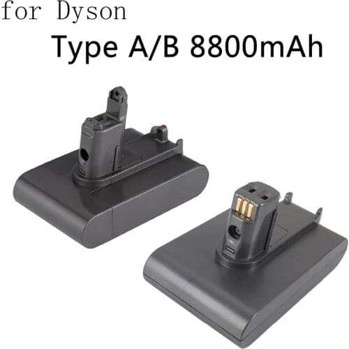 For Dyson 22.2V 8800mAh Type A/B Li-ion Vacuum Battery for Dyson DC35, DC45 DC31 DC34 DC44 DC31 Animal DC35 Animal