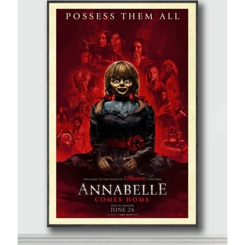 NJ130 Annabelle Comes Home Movie 2 Silk Posters and Prints wall art Art Poster Home Decor