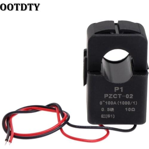 OOTDTY Precision AC Current Transformer Coil PZCT-2 100A/100mA For AC Voltmeter Ammeter