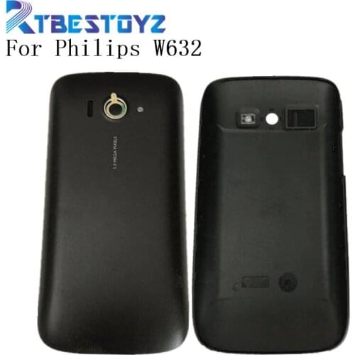 Original Back Housing For Philips W632 Mobile Battery Cover For Philips Xenium W632 Cellphone