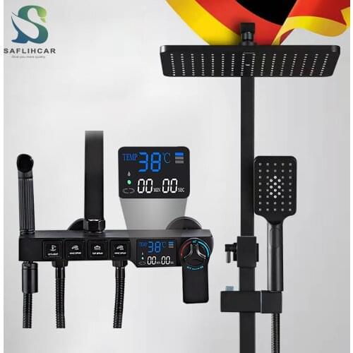 Black Shower Faucets SAFLIHCAR China