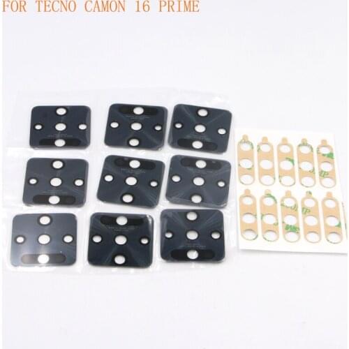 30PCS Back Rear Camera Glass Lens +Sticker Replacement Repair For Tecno Camon 15 Camon 16 Camon 16 Primer