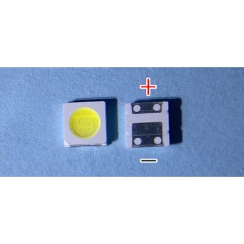 100pcs 2W 6V 3535 TV Backlight UNI LED SMD Diodes Cool White LCD TV Backlight Televisao TV Backlit Diod Lamp Repair Application