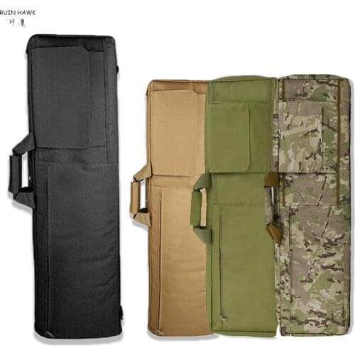 85cm / 100cm Tactical Rifle Bag Hunting Rifle Protection Padded Carry Bag Military Army Shooting Gun Case Shoulder Backpack