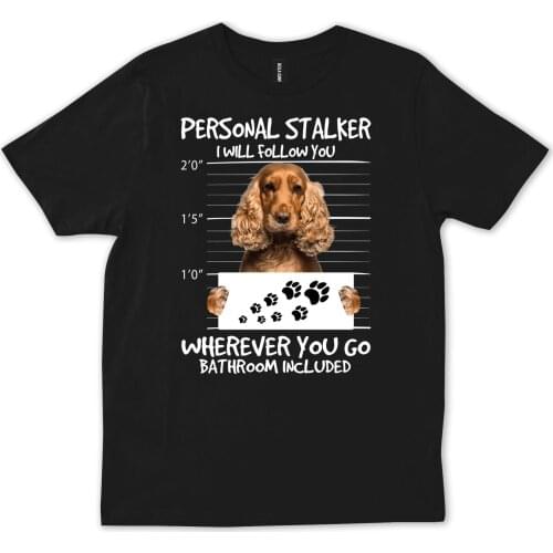 Funny Cocker Spaniel Owner Mom Dad Gift Christmas Fur Vintage T shirt