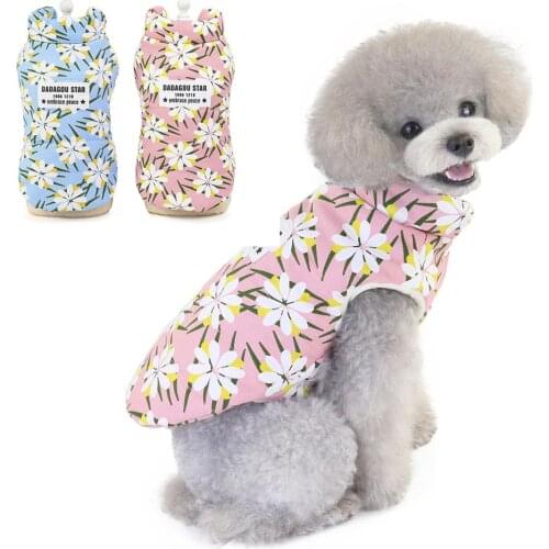 Winter Warm Dog Clothes French Bulldog Pomeranian Pet Coat Vest Jacket for Small Dogs Clothing Puppy Costume Ropa Perro Mascotas