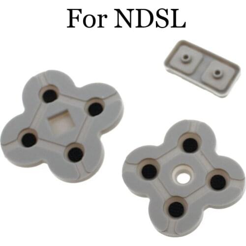 1 set conducting rubber silicone D-pad pad L R left right keypad For NDSL/DSL/Nintendo DS Lite Controller button pad