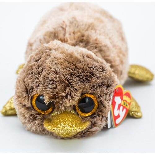 15CM Ty Beanie Plush Animal Doll Perry The Brown Platypus Collectible Doll Birthday Christmas Gift Childrens Toys