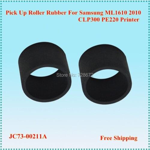 30pcs JC73-00211A Pick up Roller Rubber For Samsung ML1610 ML1640 ML2010 CLP300 Xeroxs PE220 Printer Pickup Roller Spare Parts