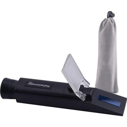 4 in 1 Antifreeze Refractometer Engine Fluid Glycol Antifreeze Point Car Battery ATC Handheld Tester