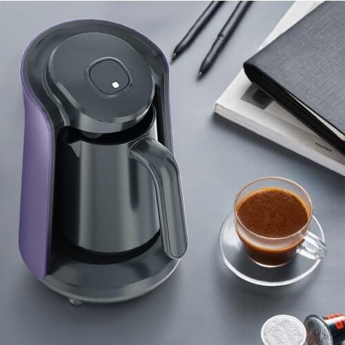 600W Automatic Turkish Coffee Maker Machine Cordless Electric Coffee Pot Food Grade Moka Coffee Kettle 220V Portable travel