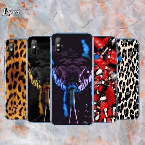 Snake Leopard Print For Xiaomi Redmi K30 K30i K30S Ultra 10X 8 8A 7 6 K20 Pro 7A 6A S2 GO 5 5A 4X Plus Phone Cases