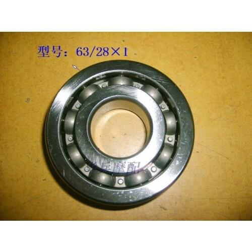 For 63/28 thicker crankshaft bearing diameter: 72mm motorcycle crankshaft bearing 28 * 72 * 18